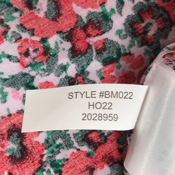 J. Crew Factory Cotton Blend Poplin Ruffle Top Women's XS Floral Holiday Career - Picture 13 of 13